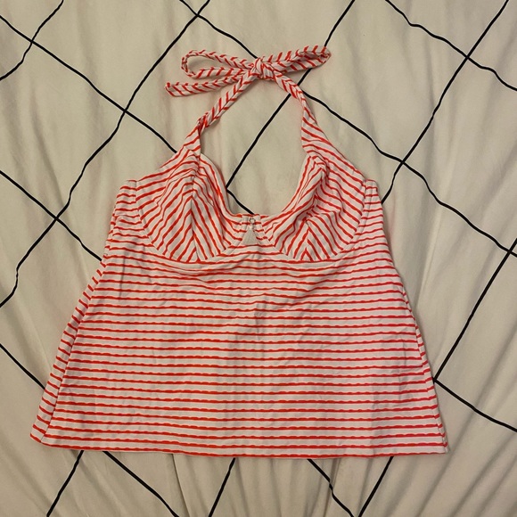 NWT Bravissimo striped tankini 38DD